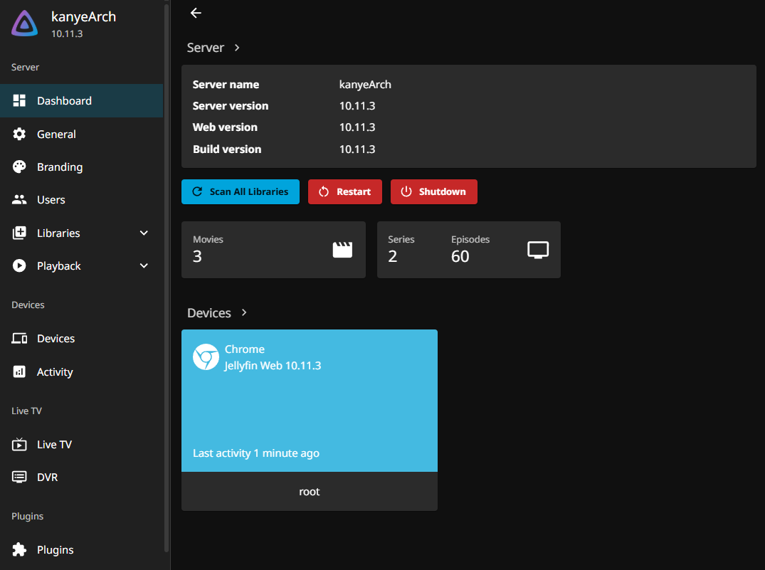 jellyfin media server